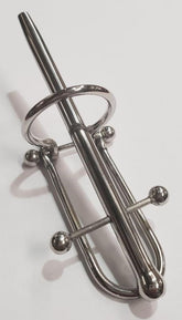 Prince Albert Wand With Barbell & Glans Ring